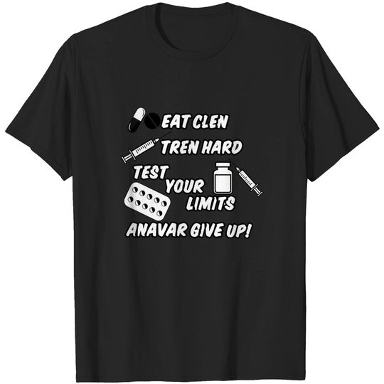 Discover Eat Clen Tren Hard T-shirt