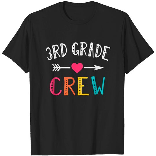 Discover 3rd Grade Crew - Back To School Teacher T-Shirt