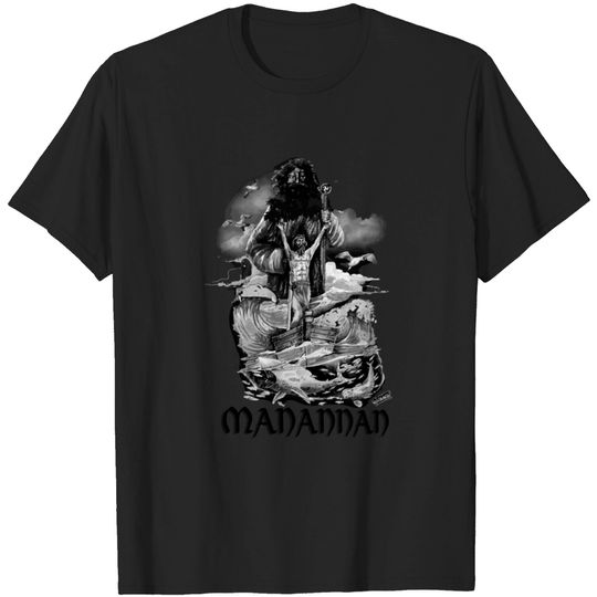 Discover Manannan Traditional Manx God Of The Sea Isle Of M T-shirt