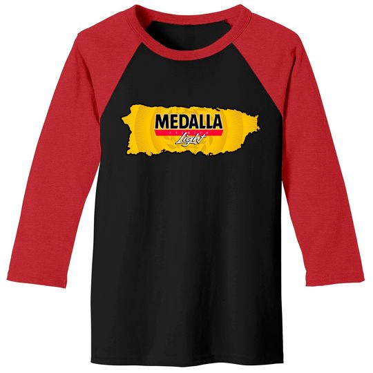 Discover Medalla Light Puerto Rico - Medalla Light - Baseball Tees