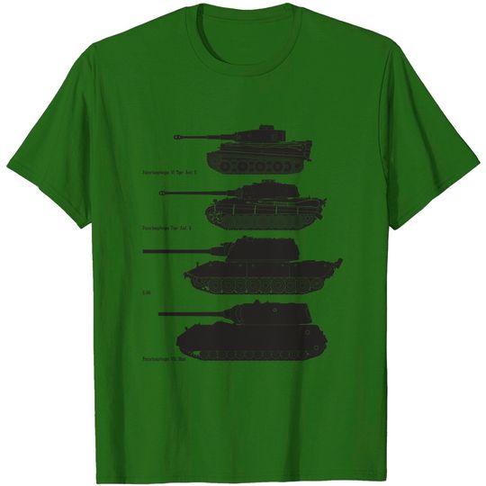 Discover German heavy tanks - Ww2 Tanks - T-Shirt