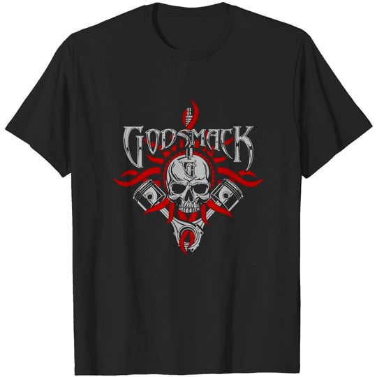 Discover Godsmack Unisex Tee: Chrome Pistons