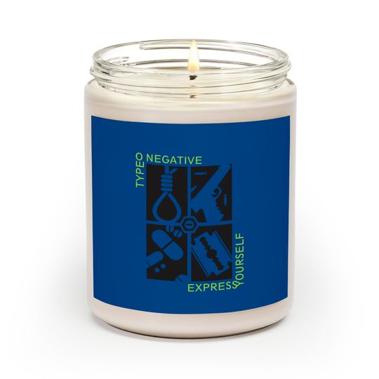 Discover Negative Type O Scented Candles