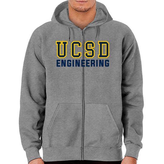 Discover UCSD Engineering (Varsity) - Ucsd - Zip Hoodies