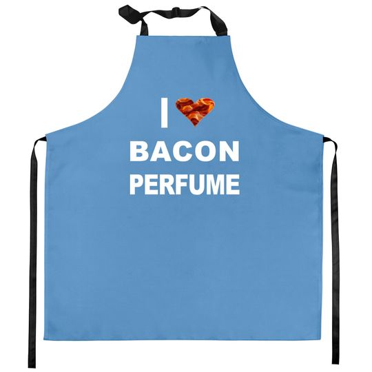 Discover Bacon perfume Kitchen Aprons