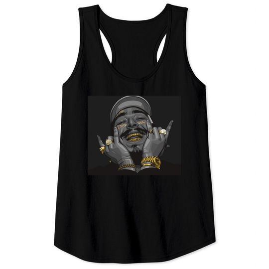 Discover Post Malone - Post Malone Quote - Tank Tops