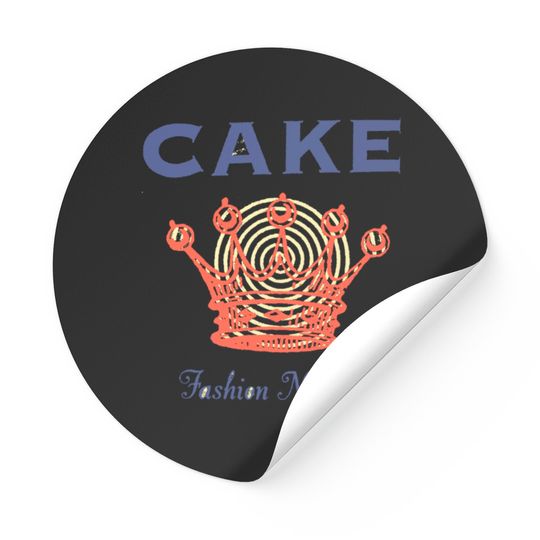 Discover cake fashion nugget Stickers