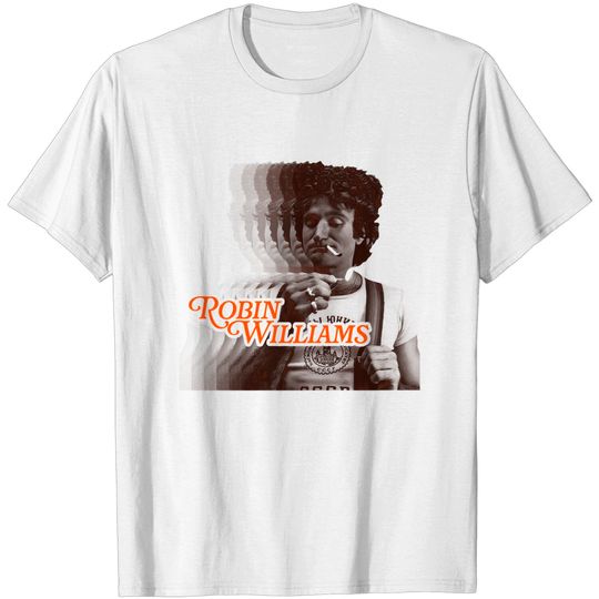 Discover Robin Williams Fade Tribute - Robin Williams - T-Shirt