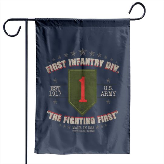 Discover 1st Infantry Division Garden Flags
