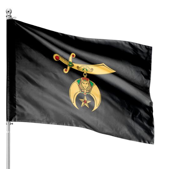 Discover Shriners Emblem - Freemason - House Flags