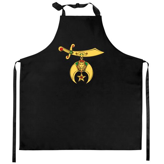Discover Shriners Emblem - Freemason - Kitchen Aprons