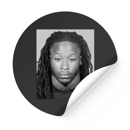 Discover Alvin Kamara Saints Mugshot Stickers