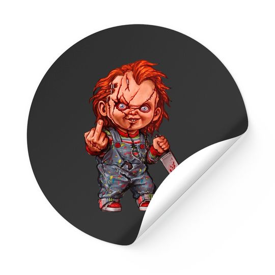Discover The Killer Doll - Chucky - Stickers