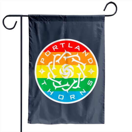 Discover Portland Thorns Garden Flags