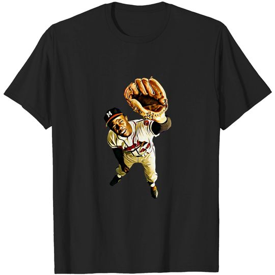 Discover Hank Aaron: The Catch - Hank Aaron - T-Shirt