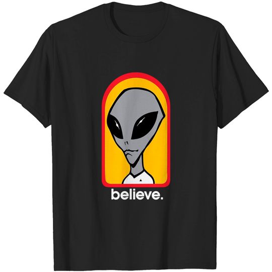 Discover Vintage 1990s Alien Workshop "Believe" Skate Tee