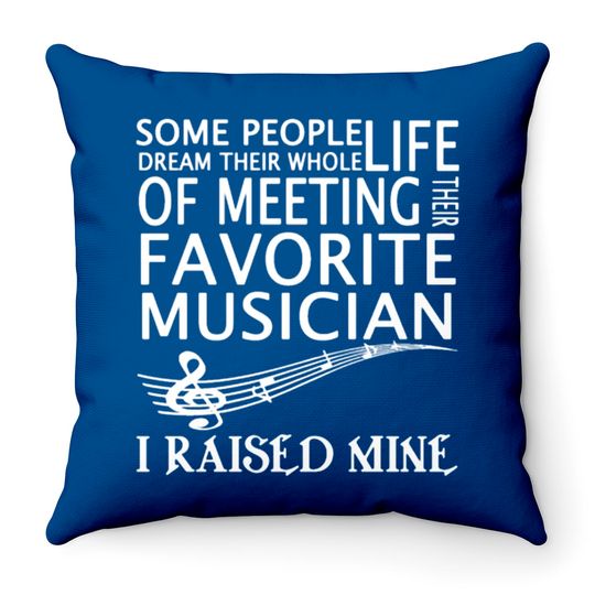 Discover BAND MOM Throw Pillows