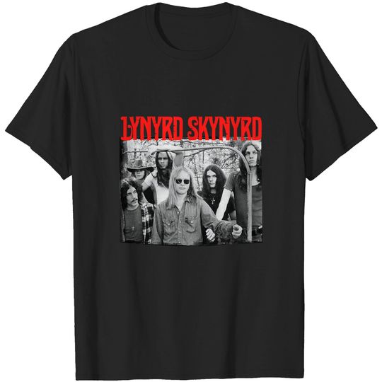 Discover Lynyrd Skynyrd T-shirt Heavy Metal Rock band Concert