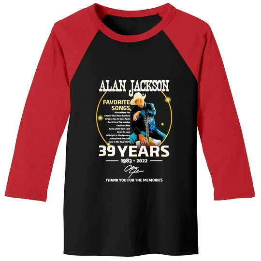 Discover Alan Jackson Last Call One More For The Road Tour 2022 Baseball Tees