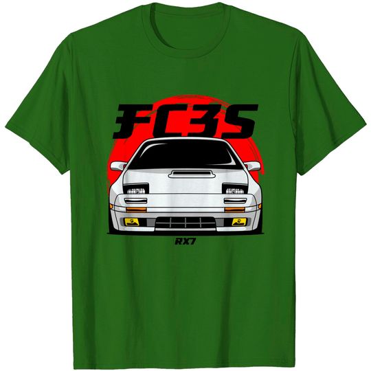 Discover White FC RX 7 - Fc Rx7 - T-Shirt