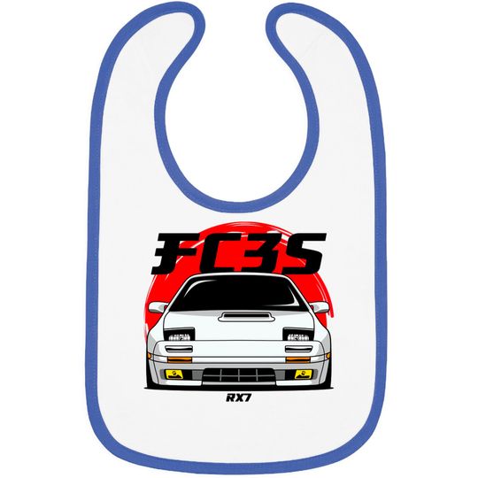 Discover White FC RX 7 - Fc Rx7 - Bibs