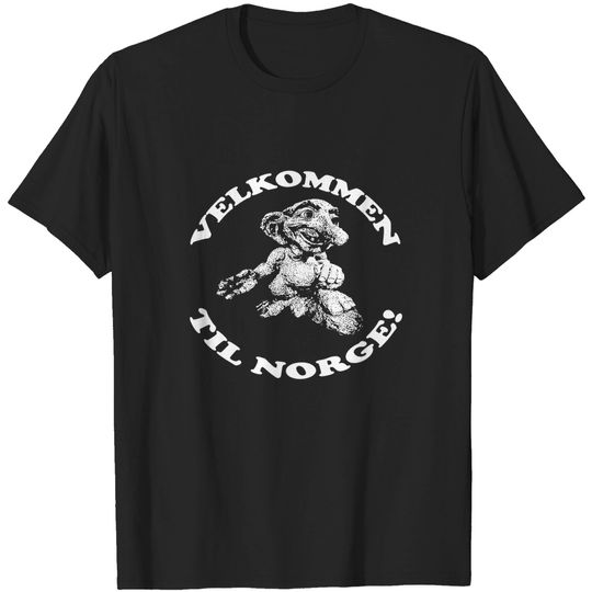 Discover Norway Troll (inverse) - Troll - T-Shirt