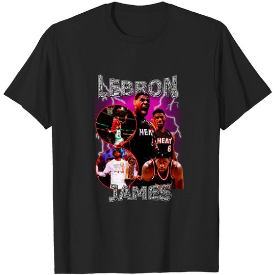 Discover Miami LeBron James Vintage Shirt