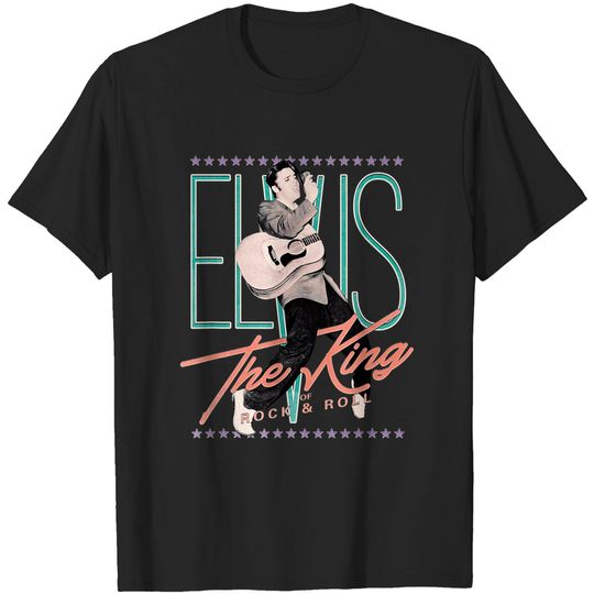Discover Elvis Presley Official Vintage Design T-Shirt