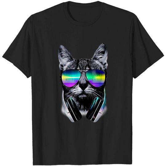 Discover Music lover cat - Cat - T-Shirt