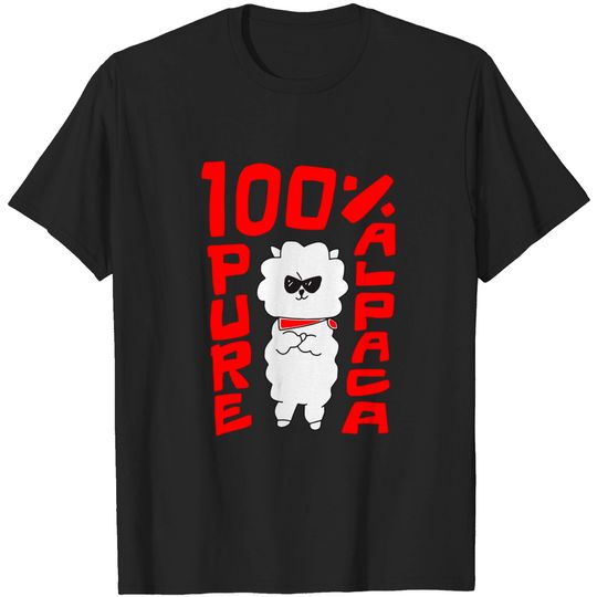 Discover 100% Pure Alpaca - Alpaca - T-Shirt