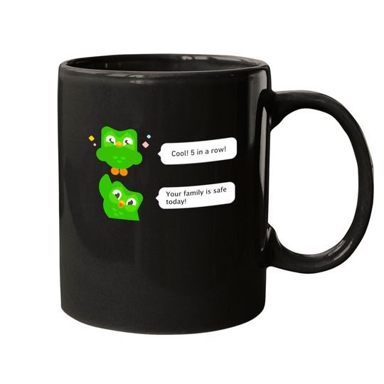Discover Evil Duo Meme - Duolingo - Mugs