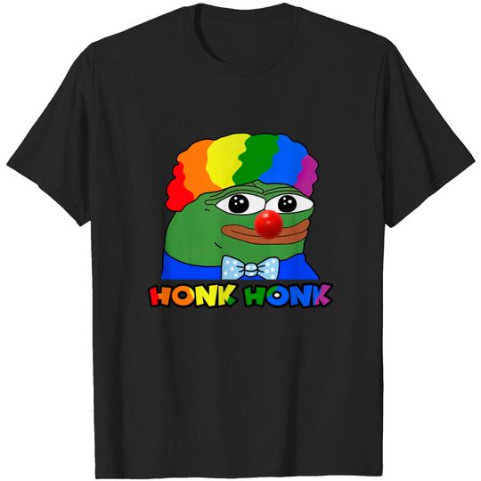 Discover Pepe the CLOWN - HONK HONK - Pepe Clown - T-Shirt