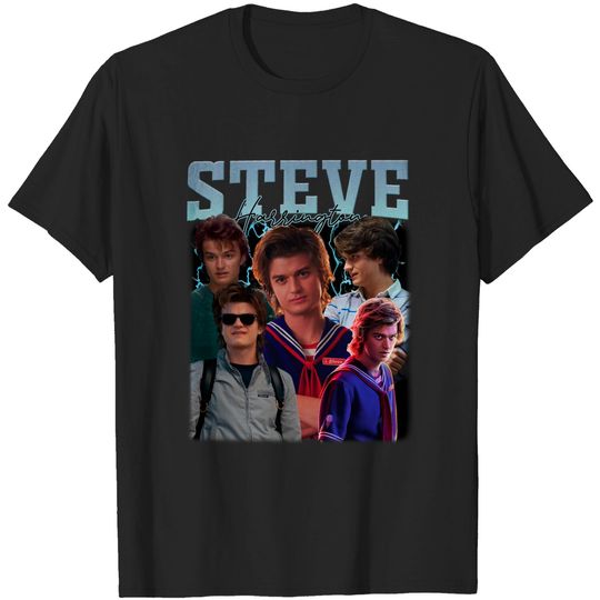 Discover Vintage 90s Steve Harrington Shirt - Official Merch
