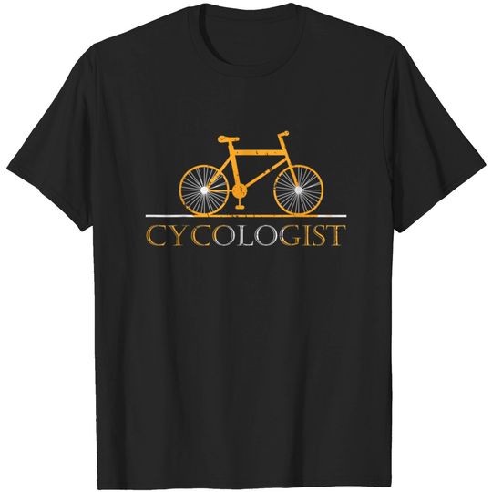 Discover Cycologist Cycling Bicycle Cyclist Road Bike T-shirt