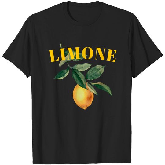 Discover Limone T-shirt - Italian Limone Shirt, Italian Lemon Inspired Shirt