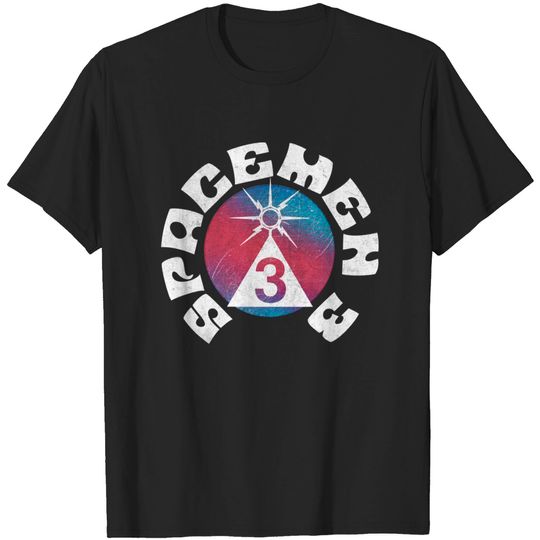 Discover Spacemen 3 / / Original Psych Rock Fan Art Faded Style - Spacemen 3 - T-Shirt