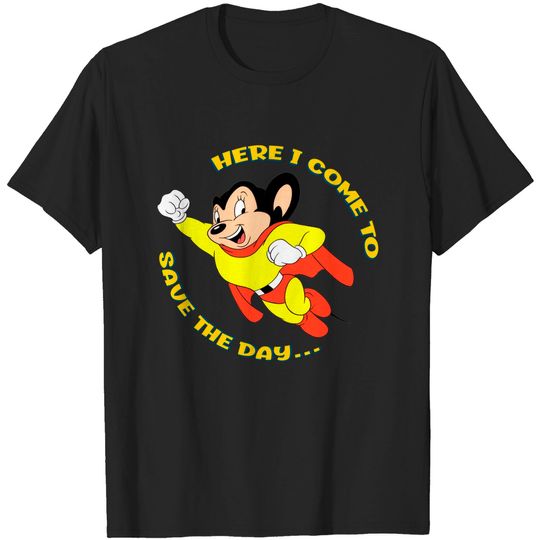 Discover Mighty Mouse Here I Come To Save The Day Classic T-Shirt