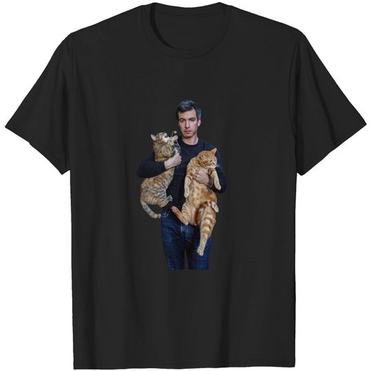 Discover Nathan Fielder and His Cats Classic T-Shirt