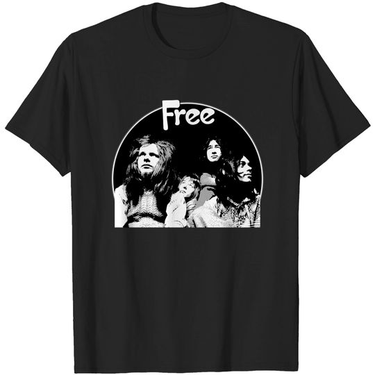 Discover Free Band - Classic Rock - T-Shirt