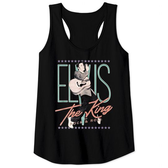 Discover Elvis Presley Official Vintage Design Tank Tops