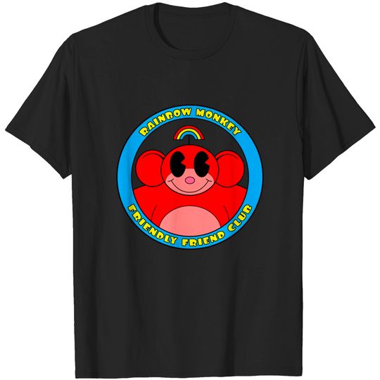 Discover Rainbow Monkey Friend Friendly Club! - Cartoon Network - T-Shirt
