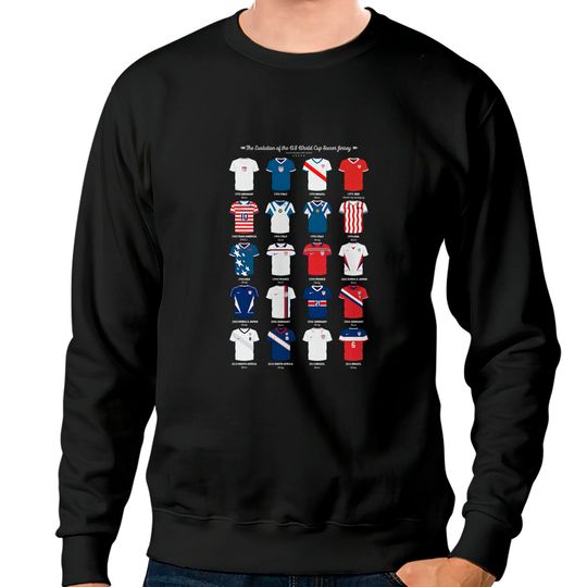 Discover USA world cup 2022 Sweatshirt,The Evolution of the Us World Cup Soccer Jersey Sweatshirts,USMNT Believe Ted Lasso Qatar 2022 USA Soccer Sweatshirt