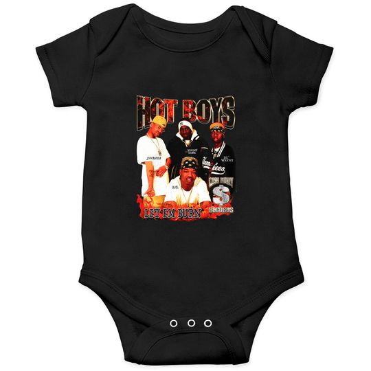 Discover Hot Boys Onesies, Vintage Rap Hip Hop Band Onesie, Sweatshirt Hooded, Birthday Gift, Vintage Gift For Men Women, Street Style Onesies