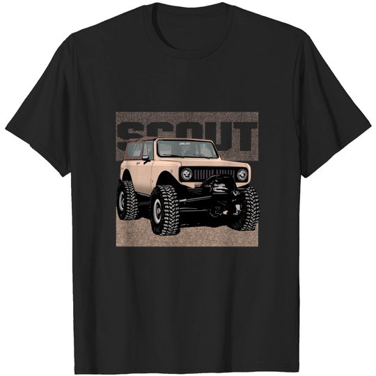 Discover All Wheel drive IH Scout - International Harvester Scout - T-Shirt