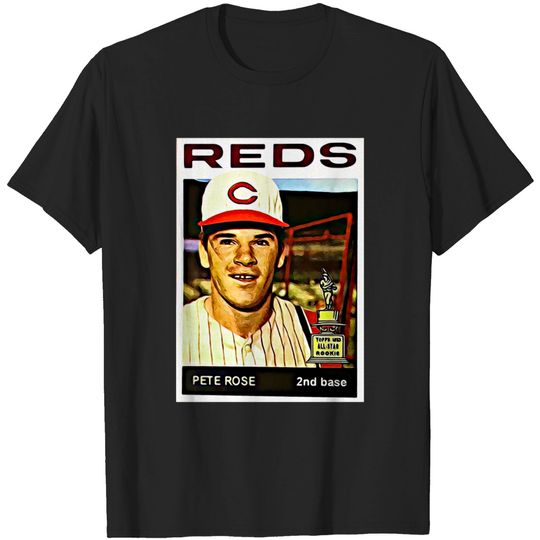 Discover Pete Rose: 1964 Flashback Champs - Pete Rose - T-Shirt