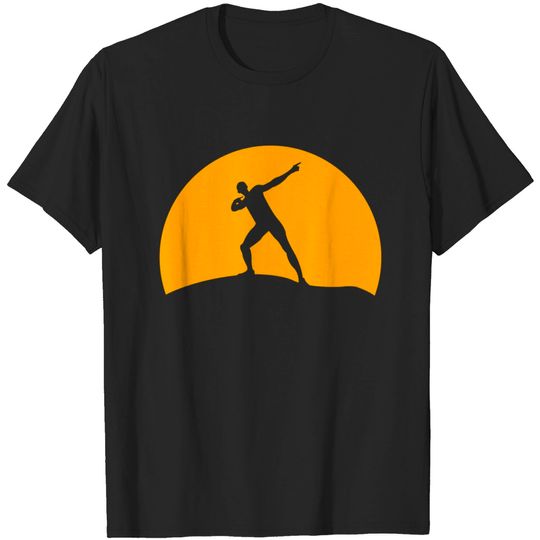 Discover Usain Bolt sunset T-shirt