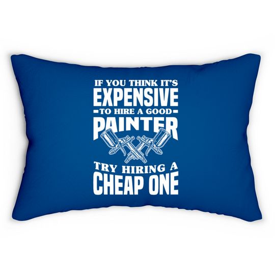 Discover Funny Automotive Car Painter Auto Body Painter Lumbar Pillows