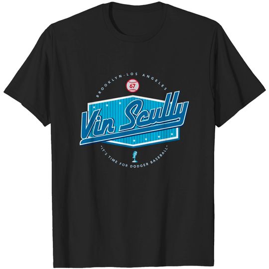 Discover Vin Scully Shirt, Vin Scully Its Time For Baseball Shirt