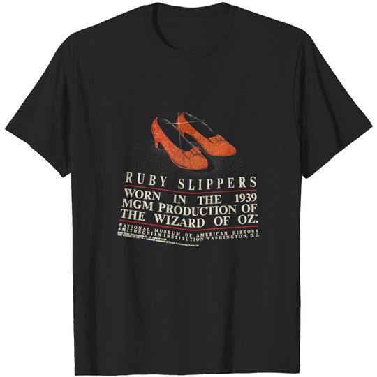 Discover Vintage The Wizard Of Oz Dorothy Ruby Slippers T-Shirt Made In USA
