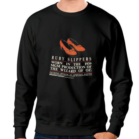 Discover Vintage The Wizard Of Oz Dorothy Ruby Slippers Sweatshirts Made In USA